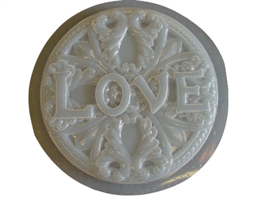 Love concrete or plaster mold 1005