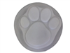 Paw print concrete or plaster  mold 1018