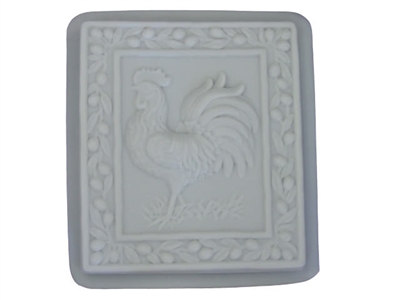 Rooster concrete stepping stone mold 1038