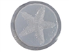 Starfish concrete stepping stone mold 1105