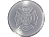 Firefighter concrete stepping stone mold 1107