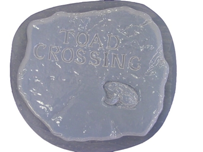 Toad concrete stepping stone mold 1109