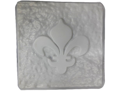 Fleur De Lis concrete stone mold 1121