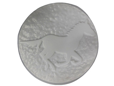 Horse concrete stepping stone mold 1122