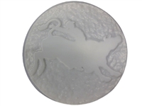 Bull rider concrete stepping stone mold 1123