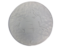 Barrel racer concrete  plaster mold 1127