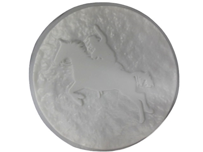 Cowboy rodeo concrete  plaster mold 1128