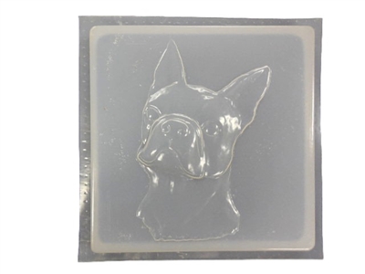 Boston Terrier Concrete Mold 1167