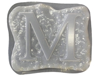 Letter M Concrete Mold 1215