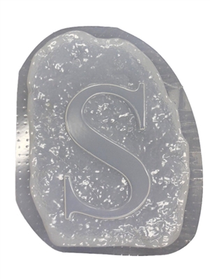 Letter S Concrete Mold 1227