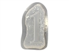 Monogram Number 1 Mold 1229