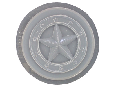 Star concrete stepping stone mold 1265