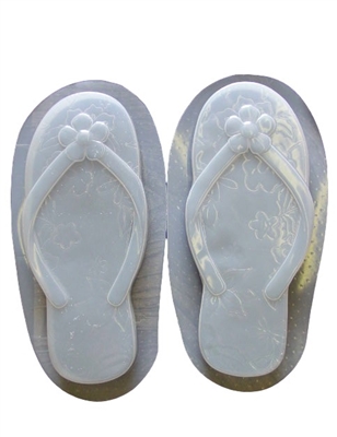 Flip flops concrete stepping stone mold 1268