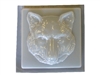 Wolf concrete stepping stone mold 1282