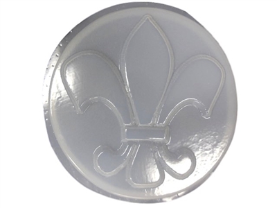 Fleur De Lis Concrete Stepping Stone Mold 1292