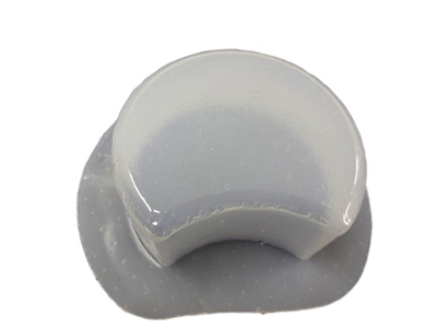 Crescent Concrete Stepping Stone Mold 2045