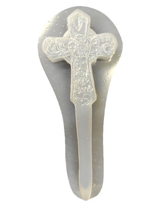 Cross Garden stake Mold 4002