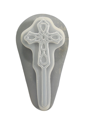 Cross Garden stake Mold 4020