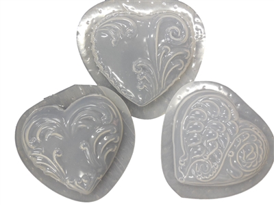 Hearts Soap or Magnet Mold 4501