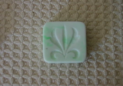 Floral design soap mold 4522