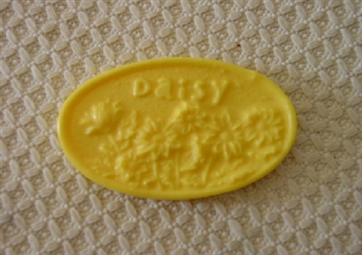 Daisy Oval Bar Soap Mold 4533