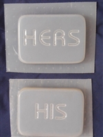 His & Hers Bar Soap Mold Set 4568