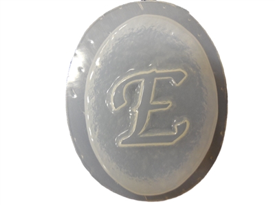 E Monogram Letter Soap Mold 4687