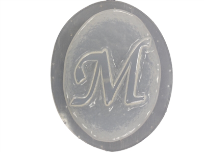 M Monogram Letter Soap Mold 4695