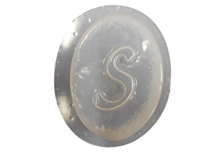 S Monogram Letter Soap Mold 4701