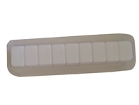 Brick straight border concrete mold 5013