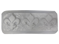 Fleur De Lis Border Concrete Mold 5024