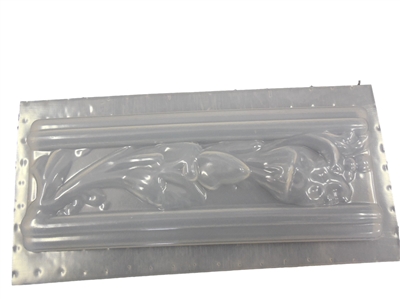 Floral Tile Plaster Concrete Mold Set 6004