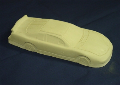 Race Car Plaster Concrete Mold 7022