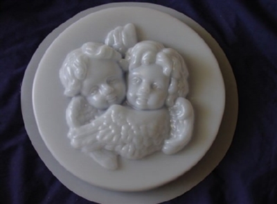 Cherub Angels Concrete Mold 7029