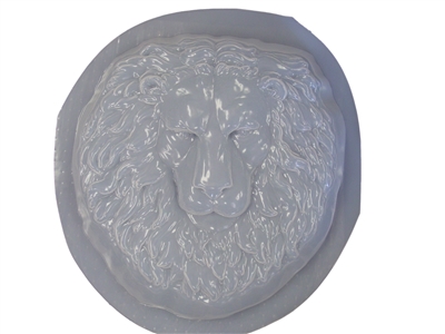 Lion head concrete or plaster mold 7032