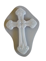 Cross Plaster or Concrete Mold 7039