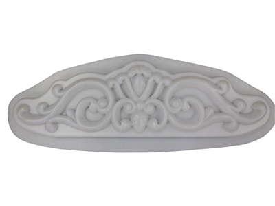 Floral plaster mold 7069