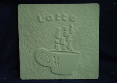 Latte Coffee Plaster Concrete Mold 7112