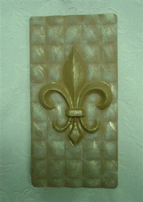 Fleur De Lis Plaster Concrete Mold 7141