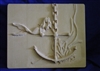 Mermaid plaster, concrete Mold 7154