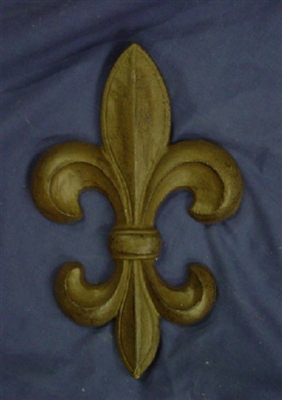 Fleur De Lis Cement Plaster Mold 7161