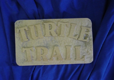 Turtle plaster concrete mold 7168