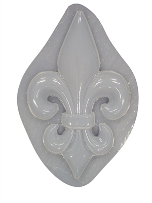 Fleur De Lis Plaster or Concrete Mold 7190