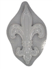 Fleur De Lis plaster or concrete Mold 7191