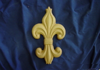 Fleur De Lis Plaster or Concrete Mold 7194