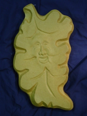 Oak Leaf face plaster or concrete Mold 7199