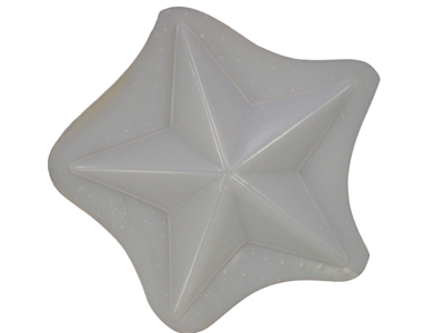 Star plaster concrete mold 7211