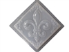 Fleur De Lis Plaster or Concrete Mold 7222