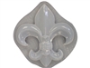 Fleur De Lis Plaster or Concrete Mold 7227