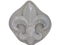 Fleur De Lis Plaster or Concrete Mold 7227